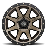Icon Rebound 17x8.5 5x5.5 0mm Offset 4.75in BS Bronze Wheel - Mammoth Racing -