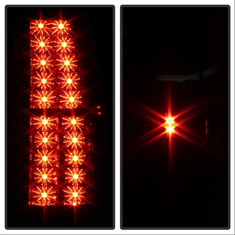 Spyder Chevy Suburban/GMC Yukon/Yukon Denali 07-14 LED Tail Lights Blk Smke ALT-YD-CSUB07-LED-BSM - Mammoth Racing -