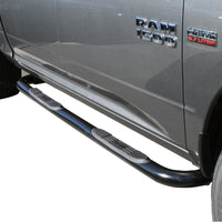 Westin 2009-2018 Dodge/Ram 1500 Crew Cab E-Series 3 Nerf Step Bars - Black - Mammoth Racing -