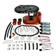 Deatschwerks 2.0L Staged Fuel Cell Surge Tank (Includes 4 DW200 Fuel Pumps) - Mammoth Racing -