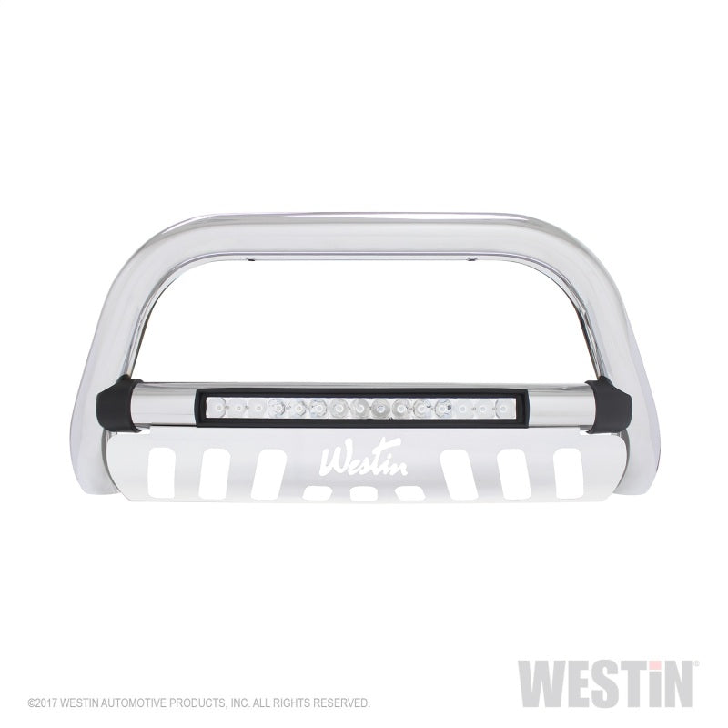 Westin 2007-2018 Toyota Tundra Ultimate LED Bull Bar - Chrome - Mammoth Racing -
