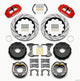 Wilwood Narrow Superlite 4R Rear P-Brk Kit 14.00in Drill Red Big Ford 2.00in Off Bronco 5 x 5.50 - My Store