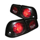 Spyder Nissan Maxima 97-99 Euro Style Tail Lights Black ALT-YD-NM97-BK - Mammoth Racing -