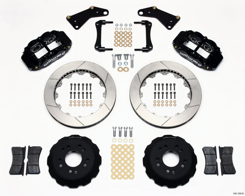 Wilwood Narrow Superlite 6R Front Hat Kit 13.06in 65-82 Corvette C2/c3 - Mammoth Racing -