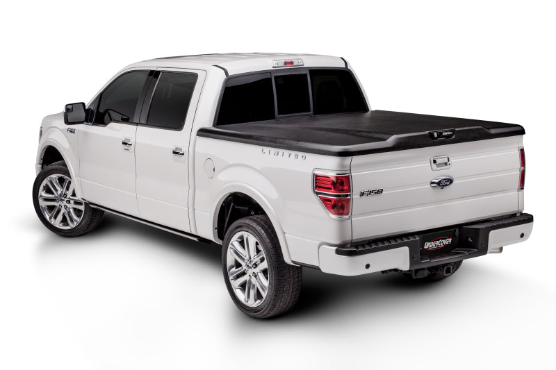 UnderCover 15-20 Chevy Colorado/GMC Canyon 5ft Elite Bed Cover - Black Textured - Mammoth Racing -