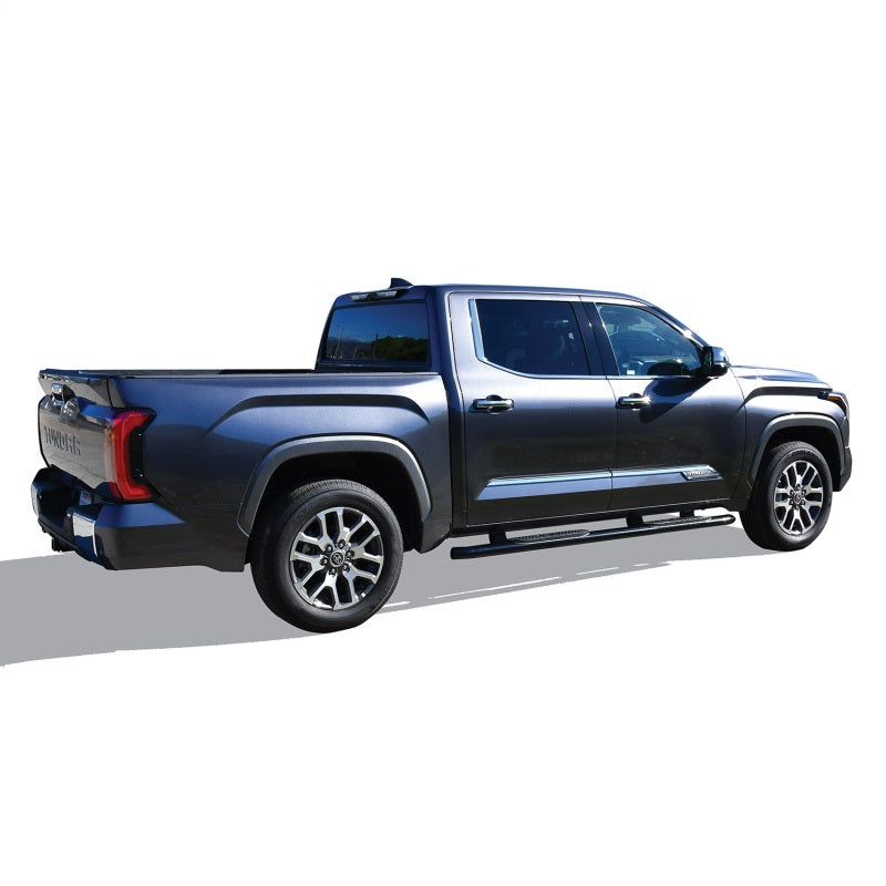 Westin 2022 Toyota Tundra CrewMax PRO TRAXX 4 Oval Nerf Step Bars - Black - Mammoth Racing -