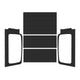 DEI 04-06 Jeep Wrangler LJ Unliminted Headliner Complete Kit - Black - Mammoth Racing -