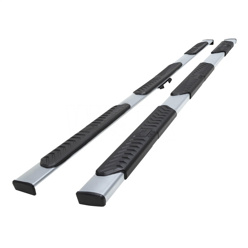 Westin 2020 Chevy Silverado 2500 Crew Cab (6.5ft Bed) R5 XD W2W Nerf Bars - Polished Stainless - Mammoth Racing -