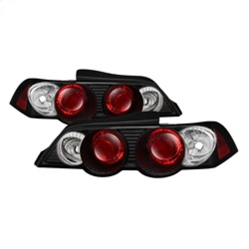 Spyder Acura RSX 02-04 Euro Style Tail Lights Black ALT-YD-ARSX02-BK - Mammoth Racing -
