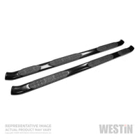 Westin 99-16 Ford F-250/350/450/550 SuprCab (8 ft Bed)PRO TRAXX 5 WTW Oval Nerf Step Bars - Blk - Mammoth Racing -