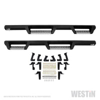 Westin/HDX 2018 Jeep Wrangler JL Unlimited Drop Nerf Step Bars - Textured Black - Mammoth Racing -