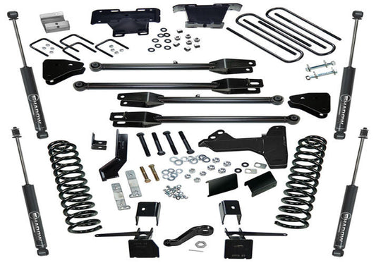 Superlift 17-19 Ford F-250/F-350 SuperDuty 4WD (Diesel Only) 6in 4-Link Lift Kit & Superlift Shocks