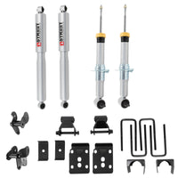 Belltech 2021+ Ford F-150 2WD 1-3.5in Front 4.5in Rear Complete Lower Kit with SP Shocks - Mammoth Racing -