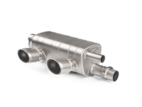Akrapovic 16-17 Porsche 911 Carrera S/4/4S/GTS (991.2) Slip-On Line (Titanium) w/ Titanium Tips - My Store