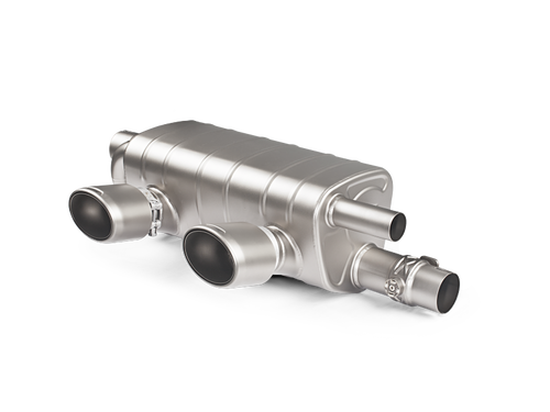 Akrapovic 16-17 Porsche 911 Carrera S/4/4S/GTS (991.2) Slip-On Line (Titanium) w/ Titanium Tips - My Store