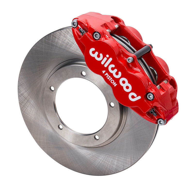 Wilwood 69-83 Porsche 911 Front Superlite Brake Kit 3.5in MT Plain Face - Red - My Store