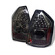 Spyder Chrysler 300C 05-07 LED Tail Lights Smoke ALT-YD-C305-LED-SM - Mammoth Racing -