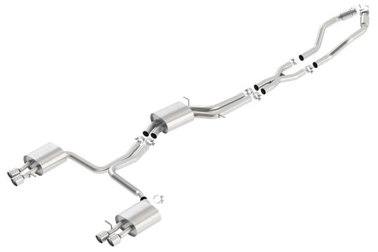 Borla 10-13 Audi S4 3.0L AT/MT AWD Dual Split Rear Exit SS Catback Exhaust - My Store
