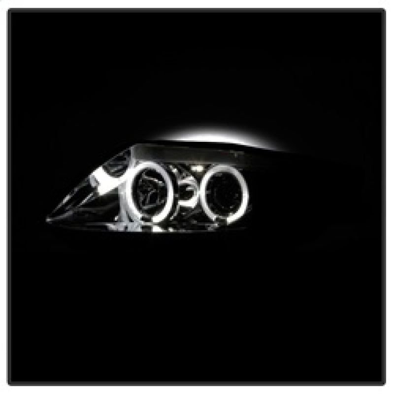 Spyder BMW Z4 03-08 Projector Headlights Halogen Model Only - LED Halo Smoke PRO-YD-BMWZ403-HL-SM - Mammoth Racing -