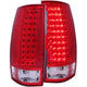 ANZO 2007-2014 Chevrolet Suburban LED Taillights Red/Clear G4 - My Store