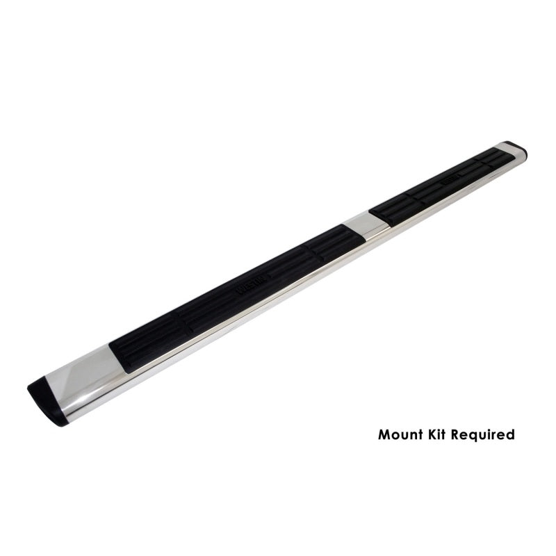 Westin Premier 6 in Oval Side Bar - Stainless Steel 85 in - Stainless Steel - Mammoth Racing -