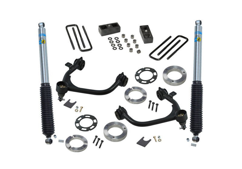 Superlift 19-20 Chevy Silverado 1500 (New Body) 3in GM Lift Kit 2WD and 4WD w/ Bilstein Shocks - Mammoth Racing -