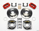 Wilwood Dynapro Low-Profile 11.00in P-Brake Kit - Red Big Ford 2.36in Offset Currie - Mammoth Racing -