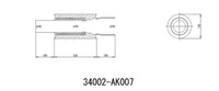 HKS UNIVERSAL EX H/M SUS 130-65 (MOQ: 8pcs) - Mammoth Racing -