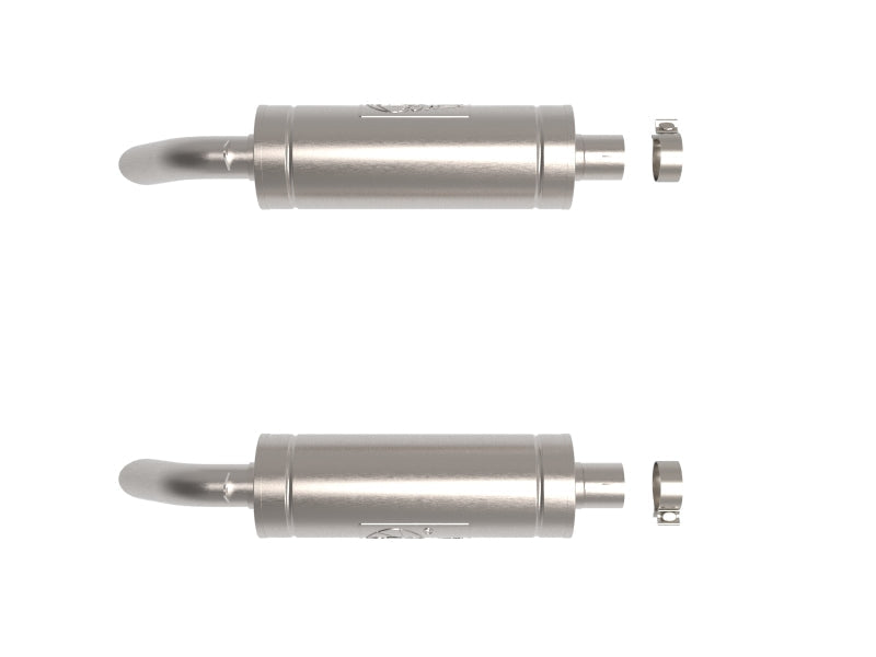 aFe 02-08 Mercedes-Benz G500 L6-3.0L (tt) Vulcan Series 2.5in 304 SS  Cat-Back Exhaust System - Mammoth Racing -