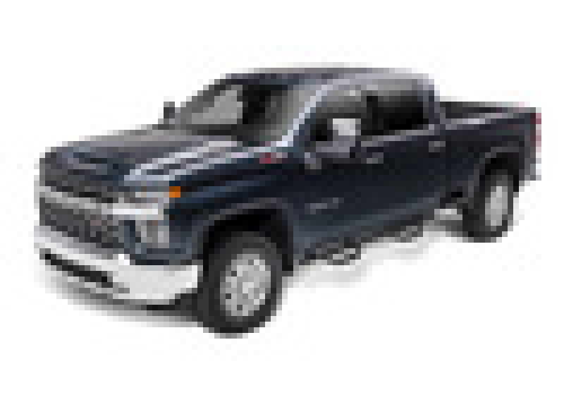 N-Fab Nerf Step 19-20 Chevy/GMC 1500 Regular Cab - Cab Length - Gloss Black - Mammoth Racing -