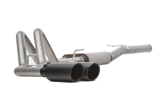 Gibson 05-08 Dodge Dakota SLT 3.7l 2.5in Cat-Back Dual Sport Exhaust - Black Elite - Mammoth Racing -