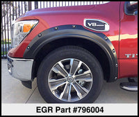 EGR 2017 Nissan Titan Bolt-On Look Fender Flares - Set - Mammoth Racing -