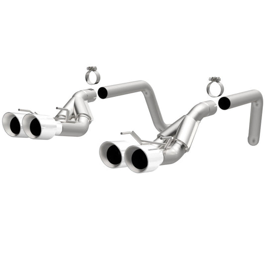 Magnaflow 09-11 Chev Corvette V8 6.2l Comp Series Quad Center Rear Exit SS Cat-Back Perf Exhaust - Mammoth Racing -