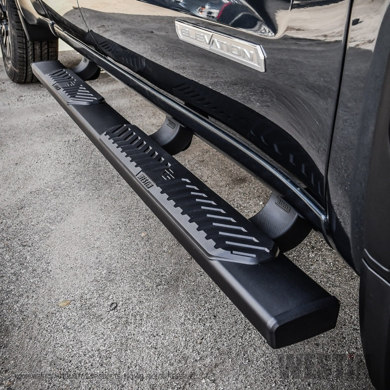 Westin 19-22 Chevrolet Silverado 1500 DC R5 Nerf Step Bars - Blk - Mammoth Racing -