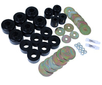 Energy Suspension 96-99 Toyota 4Runner 2WD/4WD Black Body Mount Bushing Set - Mammoth Racing -