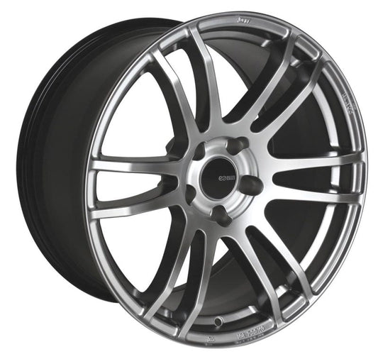 Enkei TSP6 18x9.5 15mm Offset 5x114.3 Bolt Pattern 72.6 Bore Hyper Silver Wheel - Mammoth Racing -