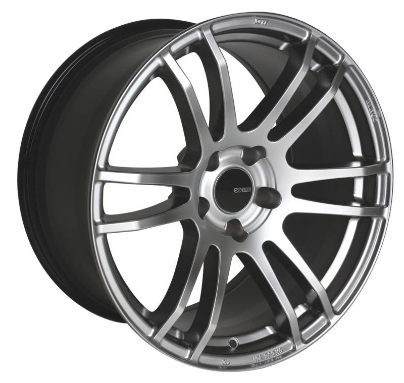 Enkei TSP6 17x8 45mm Offset 5x100 Bolt Pattern Hyper Silver Wheel - Mammoth Racing -