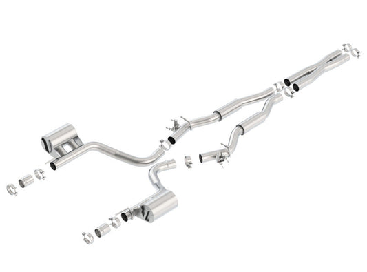Borla 15-16 Challenger SRT Hellcat S-Type Single Split Rear Exit Exhaust - My Store