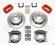 Wilwood Forged Dynalite P/S Park Brake Kit Red Chevy 12 Bolt-Spec 3.15in Brng - My Store