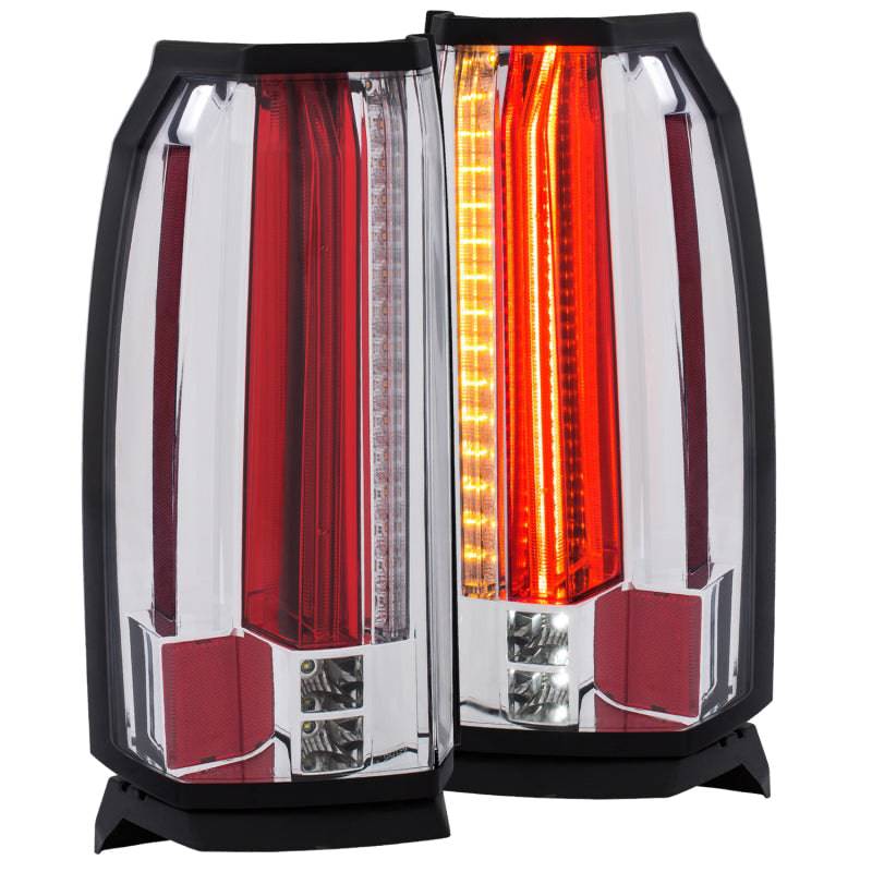 ANZO 2015-2017 GMC Yukon/Yukon XL LED Taillights Chrome - My Store