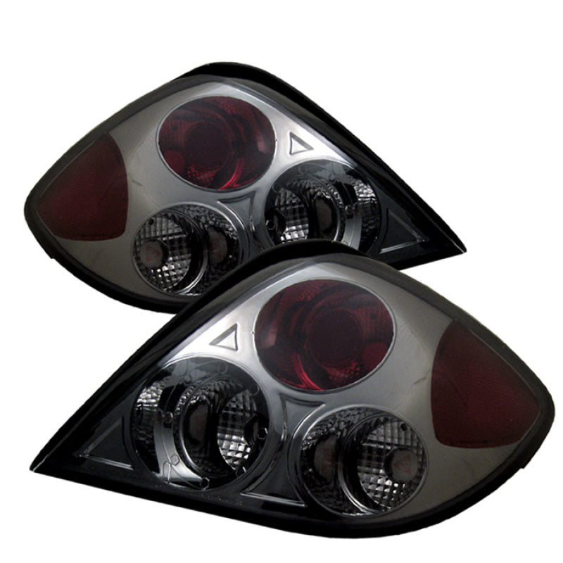 Spyder Hyundai Tiburon 03-05 Euro Style Tail Lights Smoke ALT-YD-HYT03-SM - Mammoth Racing -