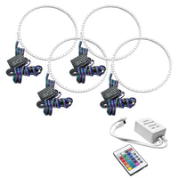 Oracle Chrysler Crossfire 05-06 Halo Kit - ColorSHIFT w/ Simple Controller - Mammoth Racing -