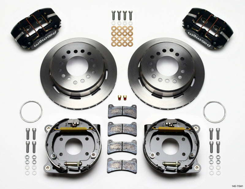 Wilwood Dynapro Low-Profile 11.00in P-Brake Kit AMC 71-74 2.60in Offset - Mammoth Racing -