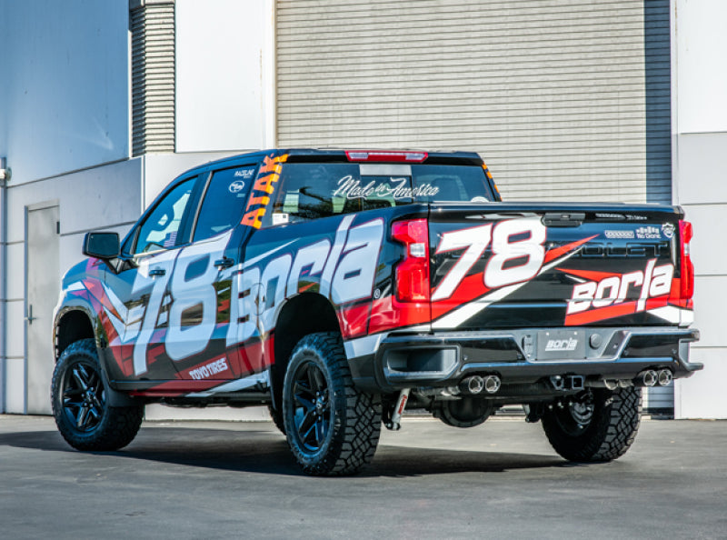 Borla 19 Chevrolet Silverado/GMC Sierra 1500 6.2L SS ATAK Catback Exhaust - Carbon Fiber Tips - My Store