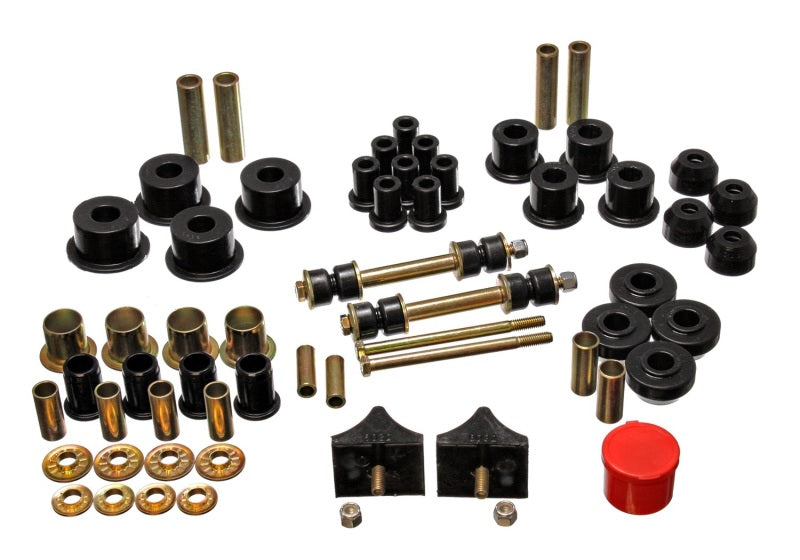 Energy Suspension 66-76 Chrysler A Body - Dart/Demon/Duster/Valiant Black Hyper-flex Master Bushing - Mammoth Racing -