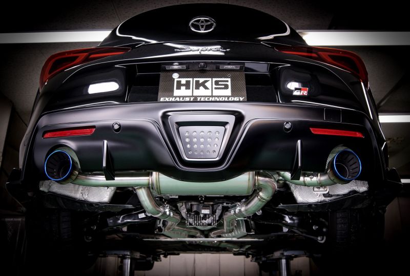 HKS SUPER TURBO MUFFLER GR SUPRA DB42 B58 - Mammoth Racing -