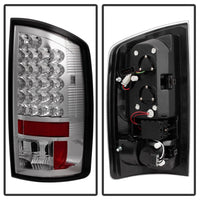 Spyder Dodge Ram 07-08 1500/Ram 07-09 2500/3500 LED Tail Lights Chrome ALT-YD-DRAM06-LED-C - Mammoth Racing -