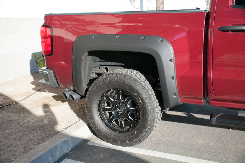 EGR 14+ Chev Silverado 5ft Bed Bolt-On Look Fender Flares - Set - Matte - Mammoth Racing -