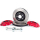Alcon 2018+ Jeep JL 350x32mm Rotors 6-Piston Red Calipers Front Brake Upgrade Kit - My Store