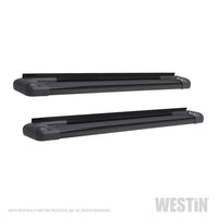 Westin SG6 Black Aluminum Running Boards 74.25in - Mammoth Racing -